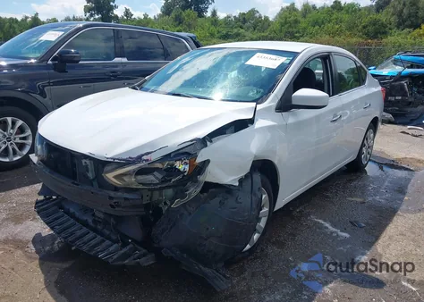 2019 Nissan Sentra S z USA, uszkodzony, nr VIN 3N1AB7AP9KY374301